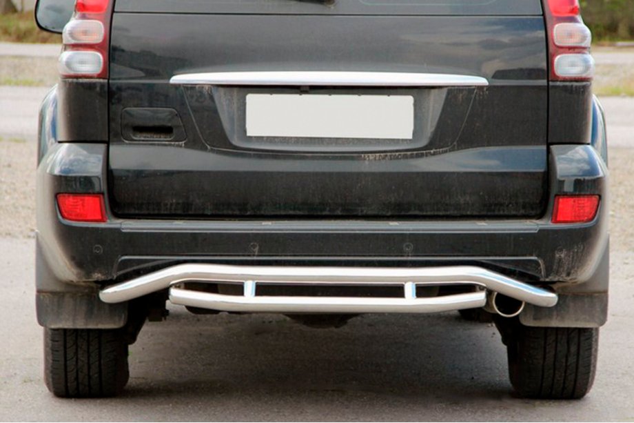 Toyota Land Cruiser Prado 120 2002-2009 Heckschutz AK008-1 Image