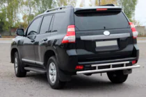Toyota Land Cruiser Prado 150 2009-2023 Heckbügel AK002-2v2 (Edelstahl) Foto 3