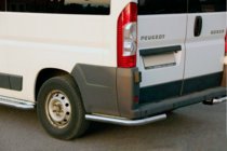 Citroen Jumper 2007-2025 Hintere Eckschutzrohre AK003 (2 Stk., Edelstahl) Foto 1