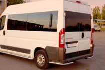 Fiat Ducato 2006-2025 Hintere Eckschutzrohre AK003 (2 Stk., Edelstahl) Foto 6