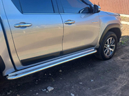 Toyota Hilux 2015- Trittbretter KB001 Edelstahl Foto 4
