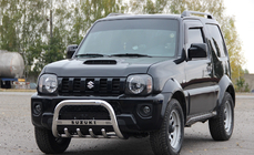 Suzuki Jimny 1998-2018 Frontbügel QT006 (Edelstahl) Foto 3