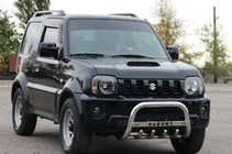 Suzuki Jimny 1998-2018 Frontbügel QT006 (Edelstahl) Foto 4