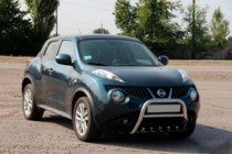 Nissan Juke 2010-2019 Frontbügel QT012 (Edelstahl) Foto 3