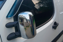Fiat Doblo I 2001-2005 Spiegelabdeckungen Chrom (2 Stk., Kunststoff) Carmos Foto 3