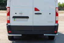 Renault Master 2011-2023 Hintere Eckschutzrohre AK003 (2 Stk., Edelstahl) Foto 2