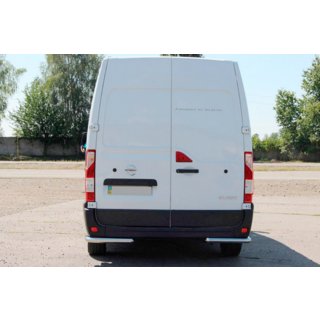 Hintere Eckschutzrohre AK003 (2 Stk., Edelstahl) Opel Movano 2010-2021 Foto 4