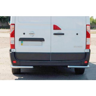 Hintere Eckschutzrohre AK003 (2 Stk., Edelstahl) Opel Movano 2010-2021 Foto 2