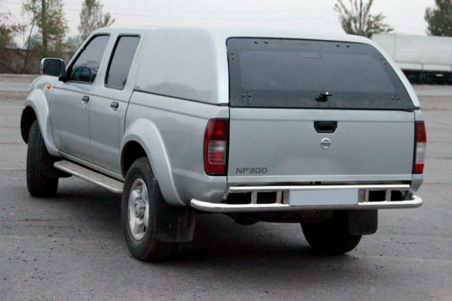 Nissan NP300 1999-2015 Heckschutz AK004 (Edelstahl) Image