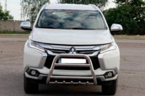 Mitsubishi Pajero Sport 2015- Frontbügel WT008 (Edelstahl) Foto 1