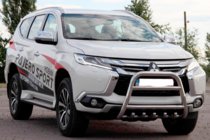 Mitsubishi Pajero Sport 2015- Frontbügel WT008 (Edelstahl) Foto 2