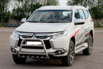 Mitsubishi Pajero Sport 2015- Frontbügel WT008 (Edelstahl) Foto 3