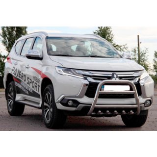 Frontbügel WT008 (Edelstahl) Mitsubishi Pajero Sport 2015- Foto 2