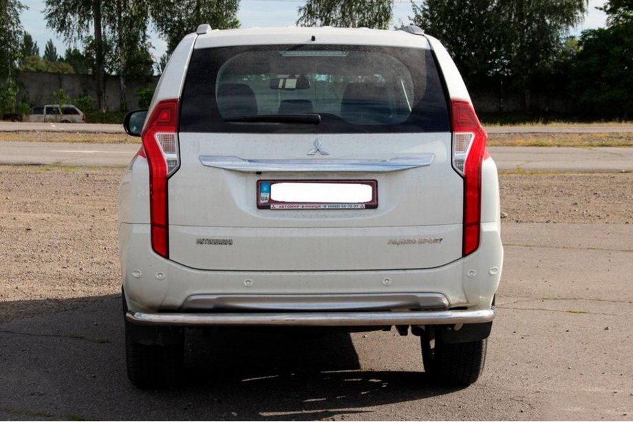 Mitsubishi Pajero Sport 2015- Heckschutz AK005 (Edelstahl) Foto 2