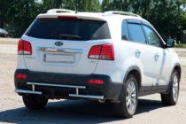 Kia Sorento II XM 2009-2014 Heckschutzbügel AK002-2 (Edelstahl) Foto 4
