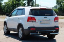 Kia Sorento II XM 2009-2014 Heckschutzbügel AK002-2 (Edelstahl) Foto 2