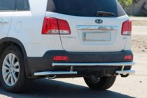 Kia Sorento II XM 2009-2014 Heckbügel AK003-2 (Edelstahl) Foto 3