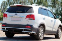 Kia Sorento II XM 2009-2014 Heckbügel AK003-2 (Edelstahl) Foto 1