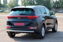 Kia Sportage 2015-2021 Heckschutz AK002 (Edelstahl) Foto 2