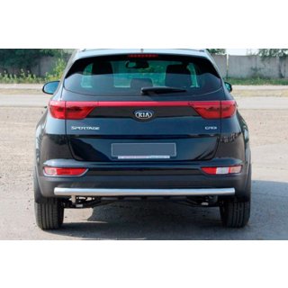 Heckschutz AK002 (Edelstahl) Kia Sportage 2015-2021 Foto 1
