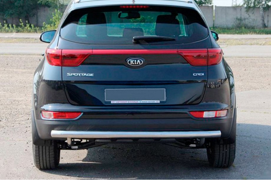 Kia Sportage 2015-2021 Heckschutz AK002 (Edelstahl) Image