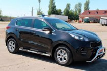 Kia Sportage 2015-2021 Seitliche Rohre BB002 (2 Stk., Edelstahl) Foto 3