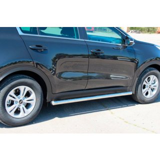Seitliche Rohre BB001 (2 Stk., Edelstahl) Kia Sportage 2015-2021 Foto 2