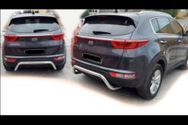 Kia Sportage 2015-2021 Heckschutz AK007 (Edelstahl) Foto 1