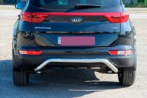 Kia Sportage 2015-2021 Heckschutz AK007 (Edelstahl) Foto 2
