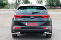 Kia Sportage 2015-2021 Heckschutz Eckenschutz AK003 (Edelstahl) Foto 5