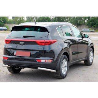 Heckschutz Eckenschutz AK003 (Edelstahl) Kia Sportage 2015-2021 Foto 4