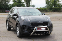 Kia Sportage 2015-2021 Frontbügel WT003 (Edelstahl) Foto 5