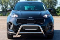 Kia Sportage 2015-2021 Frontbügel WT006 (Edelstahl) Foto 1