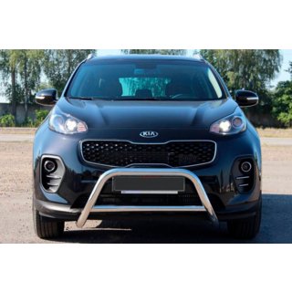 Frontbügel WT006 (Edelstahl) Kia Sportage 2015-2021 Foto 1