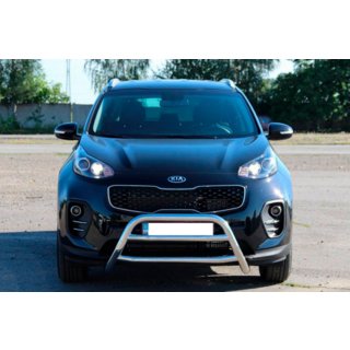 Frontbügel WT023 Edelstahl Kia Sportage 2015-2021 Foto 2
