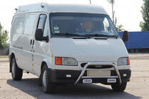 Ford Transit 1991-2000 Frontbügel WT006 (Edelstahl) Foto 1