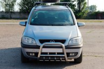 Opel Zafira A 1998-2005 Frontbügel QT006 (Edelstahl) Foto 1