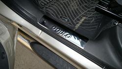 Fiat Doblo I 2005-2010 Einstiegsleisten Abdeckungen innen (Omsa, Edelstahl) 4 Türen Foto 3