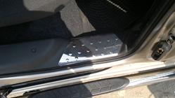 Fiat Doblo I 2005-2010 Einstiegsleisten Abdeckungen innen (Omsa, Edelstahl) 4 Türen Foto 4