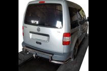 Volkswagen Caddy 2004-2010 Heckbügel AK003-3 (2 Stk., Edelstahl) Foto 3