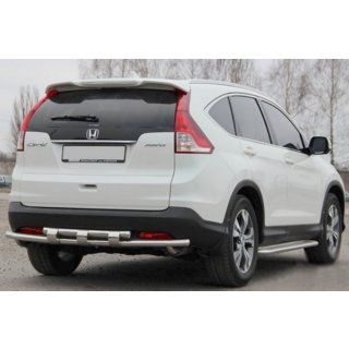 Heckbügel AK002-doppelt (Edelstahl) Honda CRV 2012-2016 Foto 1