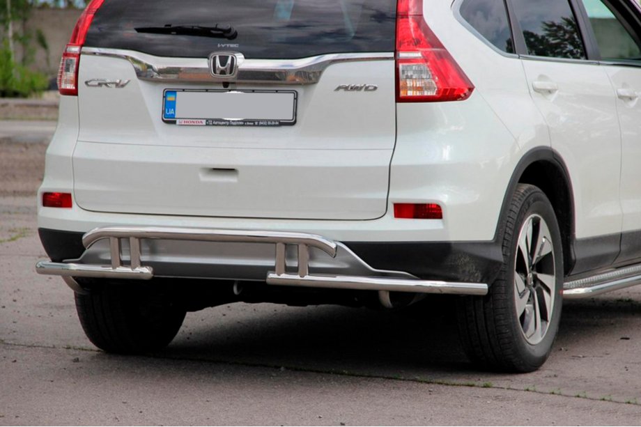 Honda CRV 2012-2016 Heckbügel AK003-21 (Edelstahl) Image