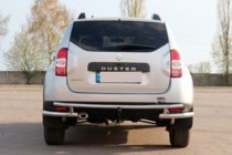 Renault Duster 2008–2017 Heckbügel AK005-Special (Edelstahl) Foto 2