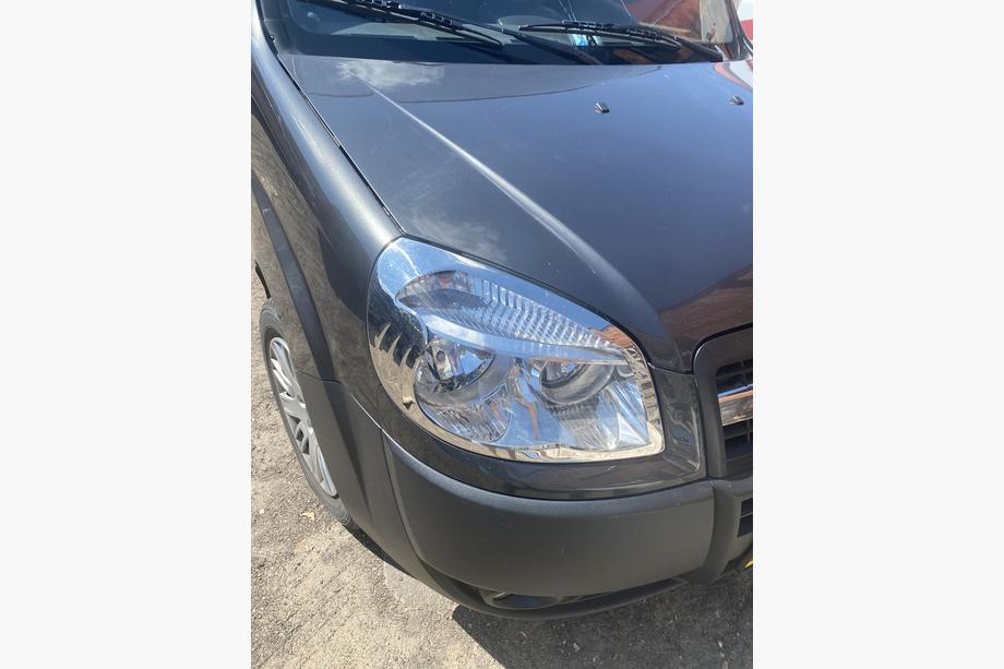 Fiat Doblo I 2005-2010 Scheinwerfer Abdeckungen (2 Stk, Stahl) OmsaLine - Italienischer Edelstahl Foto 2