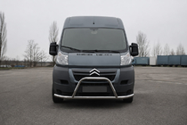 Fiat Ducato 2006-2025 Frontbügel ST019 (Edelstahl) Foto 1