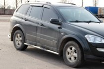SsangYong Kyron 2005-2014 Seitliche Rohre BB002 (2 Stk., Edelstahl) Foto 3