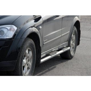 Seitliche Rohre BB002 (2 Stk., Edelstahl) SsangYong Kyron 2005-2014 Foto 1