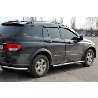 Seitliche Rohre BB002 (2 Stk., Edelstahl) SsangYong Kyron 2005-2014 Foto 2