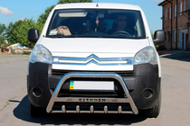 Citroen Berlingo 2008-2018 Frontbügel WT004 (Edelstahl) Foto 5