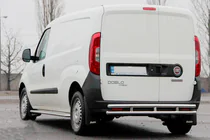 Fiat Doblo II 2010-2022 Heckbügel AK002/1-Doppelt (Edelstahl) Foto 2